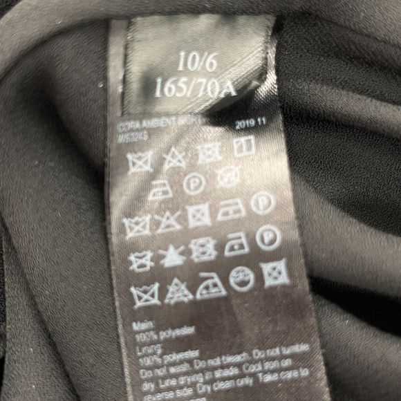 AllSaints Cora Ambient Skirt Midi Size 6 Animal Print Pleated High-Low Sheer - Picture 13 of 15